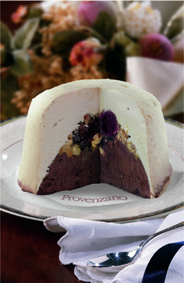 spumone nocciola e cioccolato